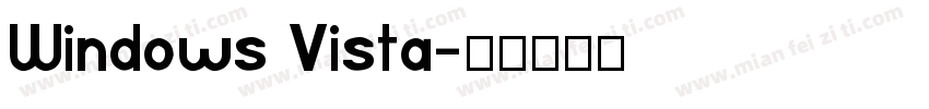 Windows Vista字体转换
